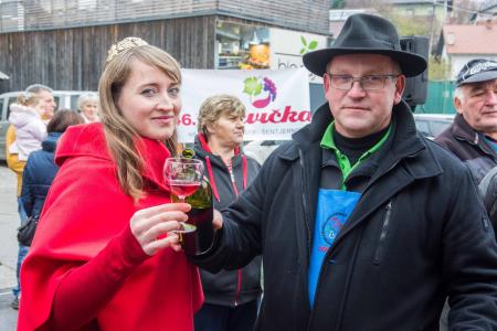 »Prijetno domače mlado vino 2017« pa je postal cviček Rajka Sinjurja (VSTD Debeli hrib).